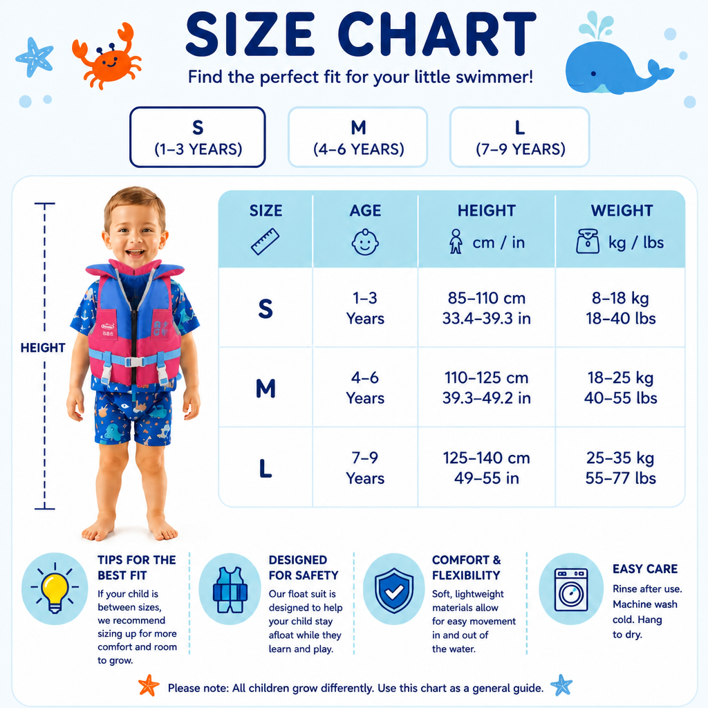 SplashLing™ - Life Jacket for Kids